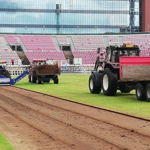 Ratinan nurmi uusitaan Novarbon tuotteilla ja osaamisella